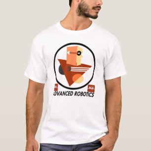 高度のロボット工学のTシャツ Tシャツ