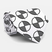 高度の記号のタイ(暗い) ネクタイ (ロール)