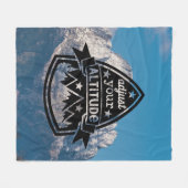 高度の調整 フリースブランケット (正面(横))