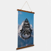 高度の調整 吊り下げ型タペストリー (傾斜あり)