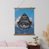 高度の調整 吊り下げ型タペストリー (寝室)