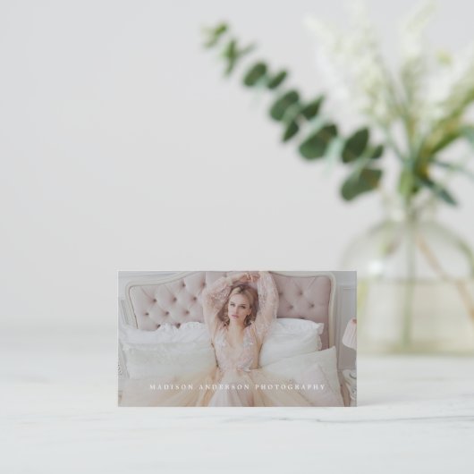 高度化スタイル2写真用名刺 名刺 (スタンド正面)