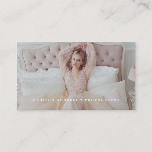 高度化スタイル2写真用名刺 名刺 (正面)