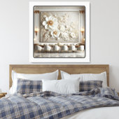 高度化作モダン品 キャンバスプリント (インサイチュ (寝室))