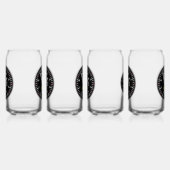 高度計パイロット航空ギーク ガラス缶 (左)