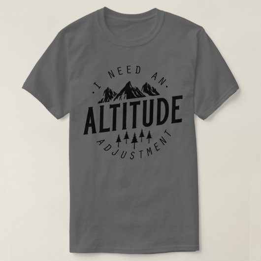 高度調整4 Tシャツ (デザイン正面)