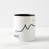 高度、地獄および背部へ、146マイルX 2 ツートーンマグカップ (中央)