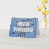 高張力タワー カード (黄色い花)