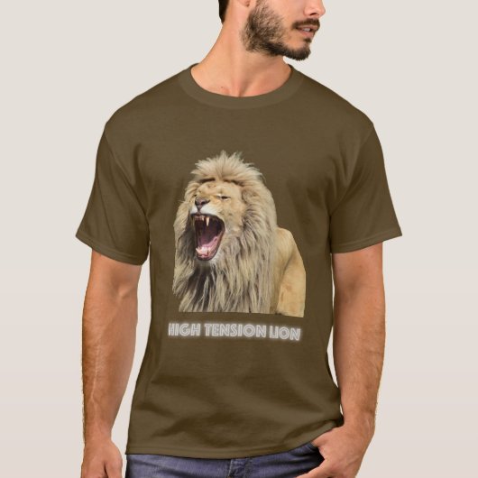 高張力ライオン Tシャツ (正面)