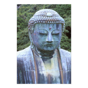 高徳寺の大仏の細部 フォトプリント