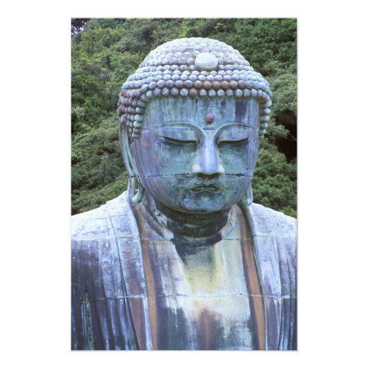 高徳寺の大仏の細部 フォトプリント            (正面)