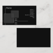 高性能のプロフィールカード 名刺 (正面/裏面)