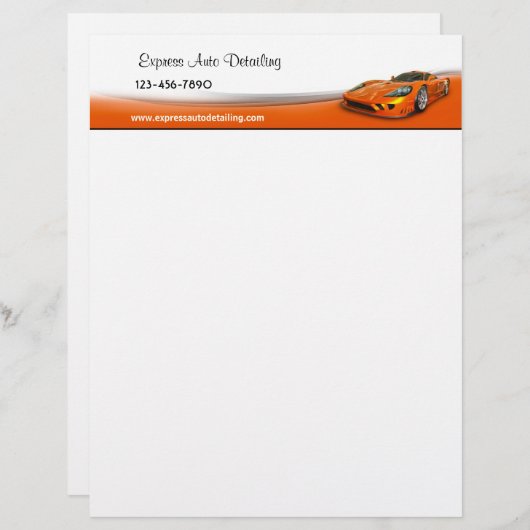 高性能の自動 レターヘッド (正面/裏面)