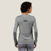 高性能アスリート用ソックス トライブレンドTシャツ (背面全体)