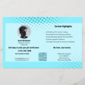 高性能ギフト券プロモーション チラシ (裏面)