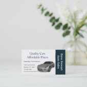 高性能サービ車のスショップ 名刺 (スタンド正面)