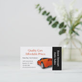 高性能サービ車のスショップ 名刺 (スタンド正面)