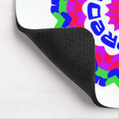 高性能スピリチュアル引用文万華鏡のように千変万化するパターンデザイン マウスパッド (コーナー)