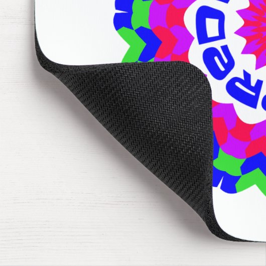 高性能スピリチュアル引用文万華鏡のように千変万化するパターンデザイン マウスパッド (コーナー)