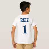 高性能T — KFL Leprechauns #1 Reez Tシャツ (裏面フル)