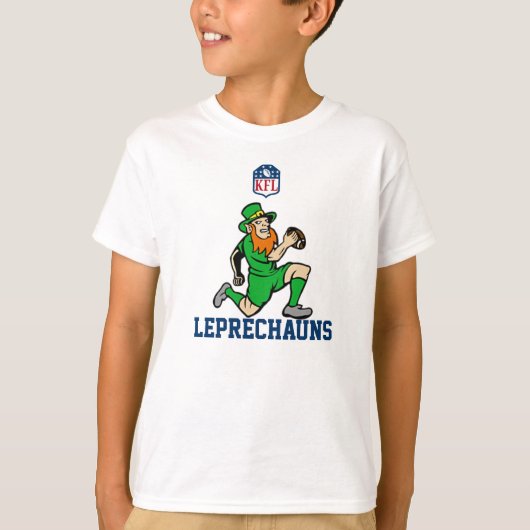 高性能T — KFL Leprechauns #1 Reez Tシャツ (正面)