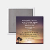 高感動的立動機バイブル聖なる書物、 経典 マグネット (正面/裏面)