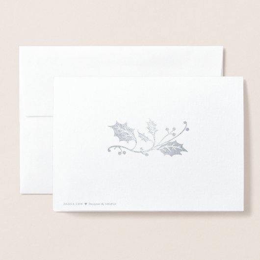 高慢と偏見のクリスマス 箔カード (裏面封筒付き)