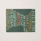 高慢と偏見の単語の雲 ジグソーパズル (横)