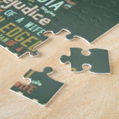 高慢と偏見の単語の雲 ジグソーパズル (側面)