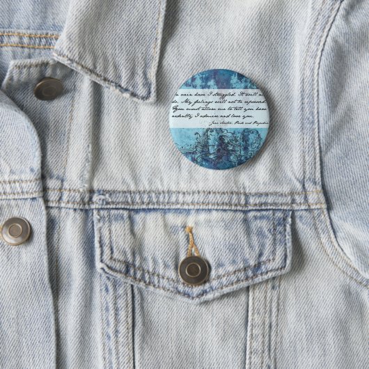 高慢と偏見の引用文 缶バッジ (インサイチュ)