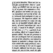 高慢と偏見の文字 スモールペーパーバッグ (裏面)