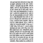 高慢と偏見の文字 スモールペーパーバッグ (正面)