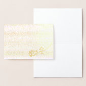 高慢と偏見の文字 箔カード (ディスプレー)