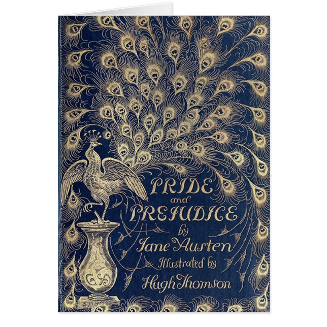 高慢と偏見カード (正面)