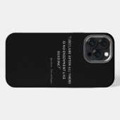 『高慢と偏見』の引用 III iPhoneケース (裏面横)