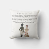 高慢と偏見 クッション (正面)