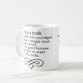 高慢と偏見 コーヒーマグカップ (正面左)