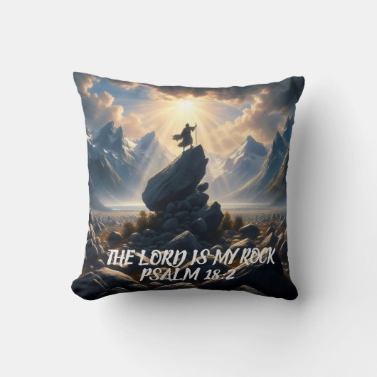 高所征服王は我が岩 クッション (正面)