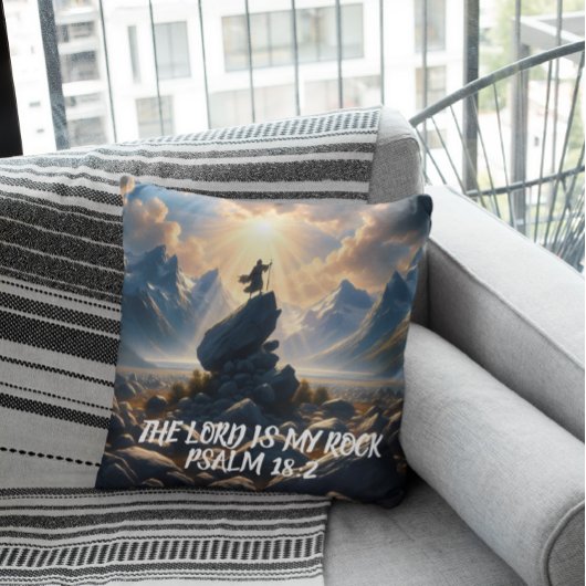 高所征服王は我が岩 クッション