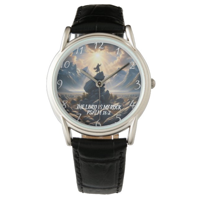 高所征服王は我が岩 腕時計 (正面)