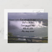 高揚やる気を起こさせる化 ポストカード (正面/裏面)