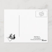 高揚やる気を起こさせる化 ポストカード (裏面)