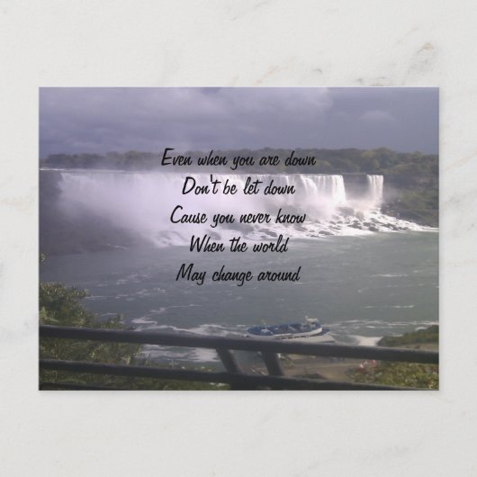 高揚やる気を起こさせる化 ポストカード (正面)