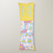 高揚前向きするインスパイアBEかわいらしの花 ボディピロー (正面縦)