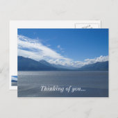 高揚性アラスカ山脈 ポストカード (正面/裏面)