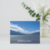 高揚性アラスカ山脈 ポストカード (スタンド正面)