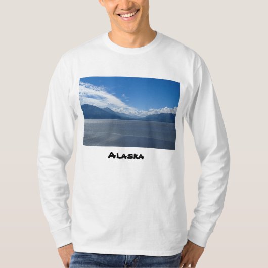 高揚性アラスカ山脈 Tシャツ (正面)