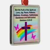 高揚性ガラテヤ5聖なる書物、 経典 メタルオーナメント (右)