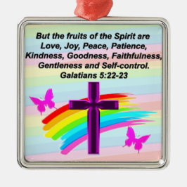 高揚性ガラテヤ5聖なる書物、 経典 メタルオーナメント