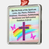 高揚性ガラテヤ5聖なる書物、 経典 メタルオーナメント (左)